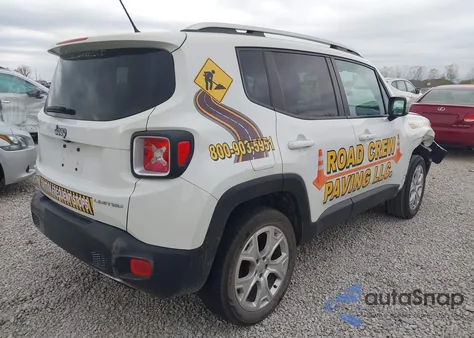 2015 Jeep Renegade Limited из США, поврежденный, VIN ZACCJBDT0FPC28822